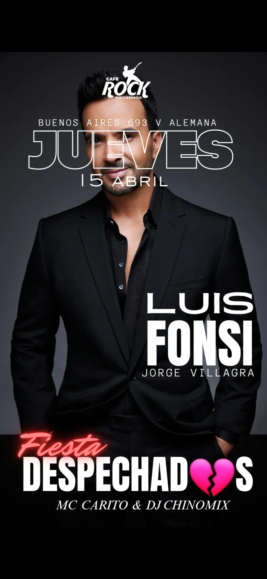 JUEVES ÑUIS FONSI EN DESPECHAD💔S