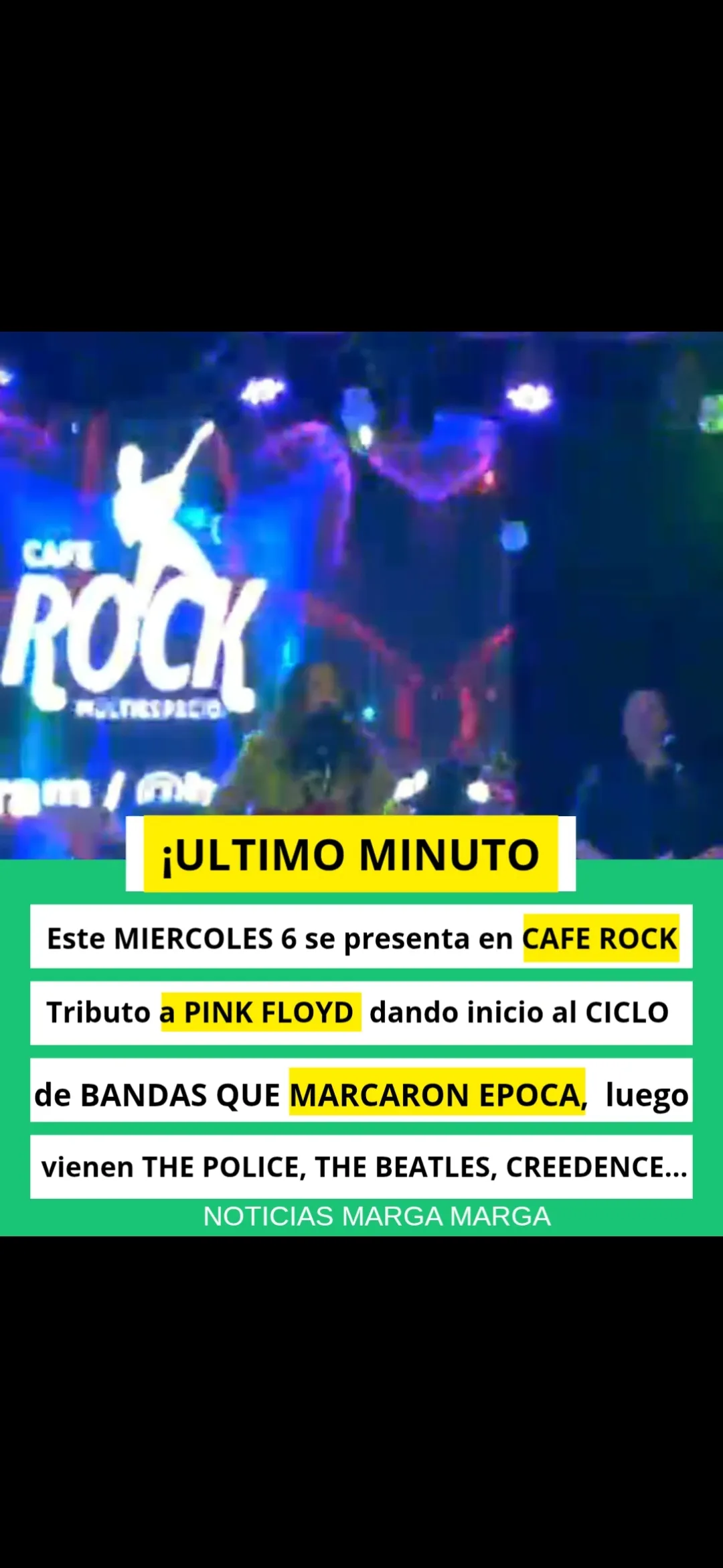 MIERCOLIS 6 TRIBUTO A PINK FLOYD