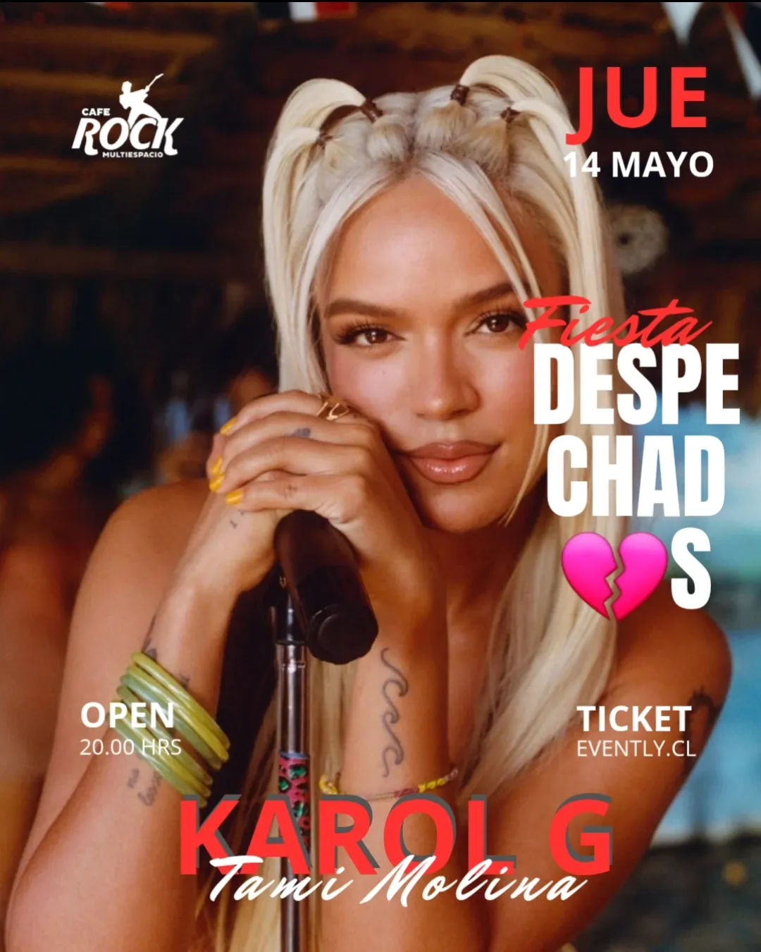 KAROL G en DESPECHADAS