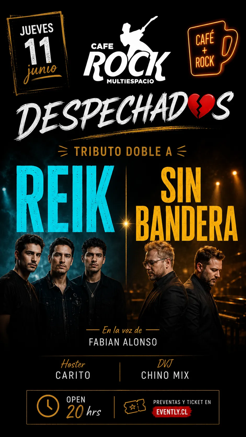 REIK y SIN BANDERA en DESPECHAD💔S